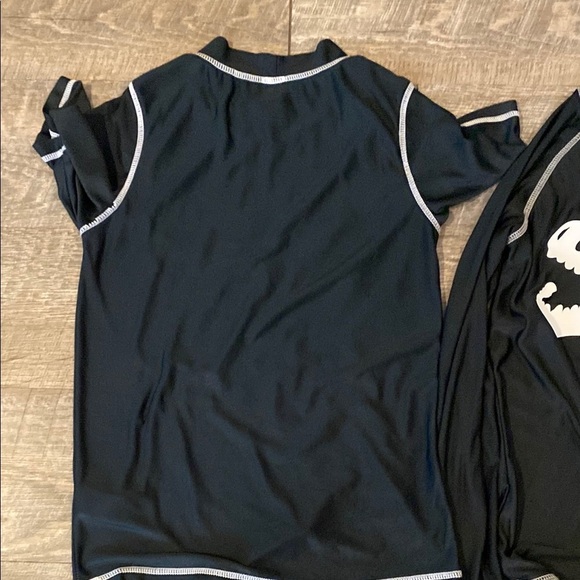 Kids Dinosaur Swim Set Short & long sleeve rash guard & swim trunks - Picture 10 of 14